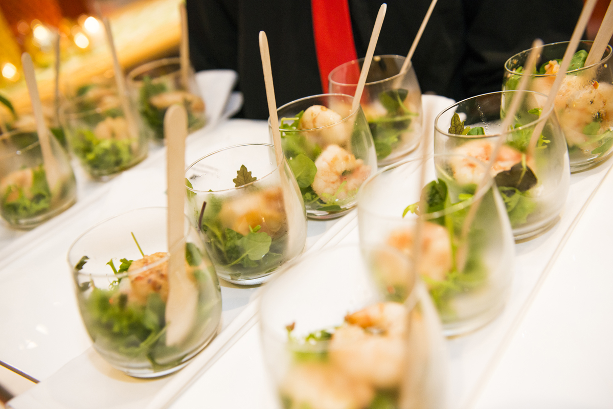 Prawn canape