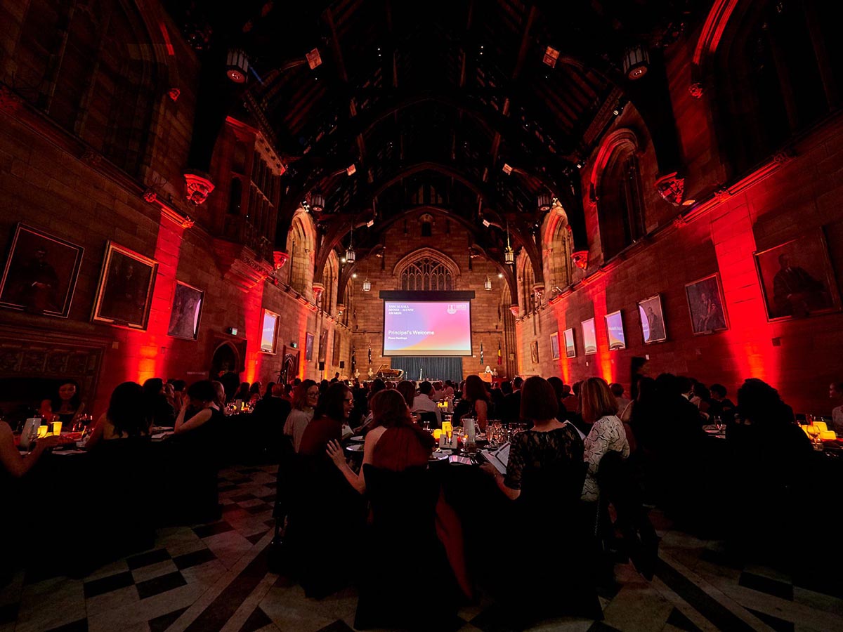 Annual Gala Dinner and Alumni Awards 2019 at The Great Hall, The University of Sydney