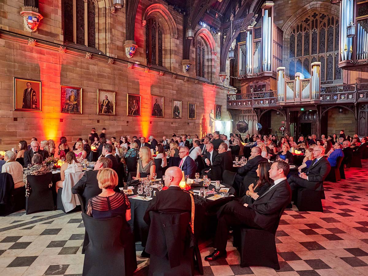 Annual Gala Dinner and Alumni Awards 2019 at The Great Hall, The University of Sydney