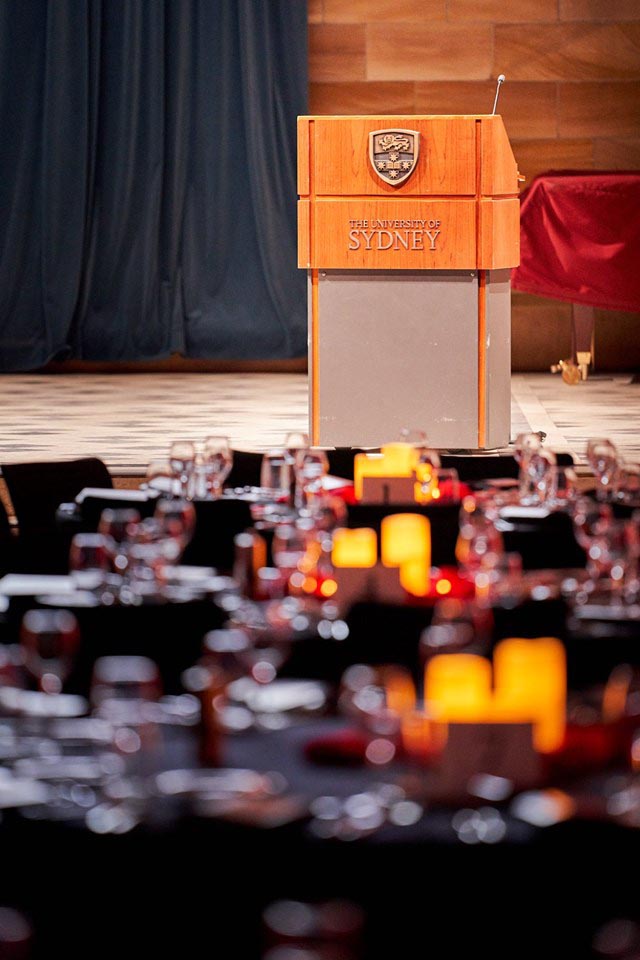 Annual Gala Dinner and Alumni Awards 2019 at The Great Hall, The University of Sydney