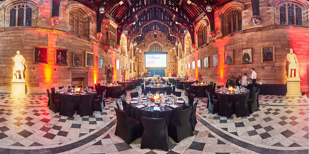 Annual Gala Dinner and Alumni Awards 2019 at The Great Hall, The University of Sydney